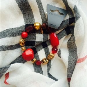 Pilgrim Elastic Beaded Bracelet